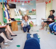 CURSO CONTANDO HISTÓRIAS COLORINDO VIDAS - ASPECTOS TERAPÊUTICOS DA CONT. DE HISTÓRIA -TURMA 5