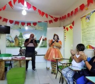 FORMATURA DA TURMA LILI LINDONA - ALIXANDRA DANTAS - CONTADORA DE HISTÓRIA - TURMA 4/2017