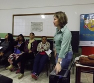 NA TRILHA DOS VALORES - SEGURANÇA FERROVIÁRIA E CIDADANIA - CARIACICA - SENSIBILIZAÇÃO DE PROF