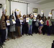 NA TRILHA DOS VALORES - SEGURANÇA FERROVIÁRIA E CIDADANIA - CARIACICA - SENSIBILIZAÇÃO DE PROF