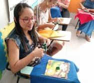 ENCERRAMENTO DO CURSO CONTANDO HISTÓRIAS COLORINDO VIDAS - MODULO 2