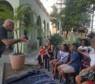 DIA INTERNACIONAL DO CONTADOR DE HISTÓRIA - COMEMORAMOS JUNTO COM O GRUPO CHÃO DE LETRAS