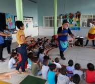 COLORIR - PROJETO CONTANDO HISTÓRIAS COLORINDO VIDAS - UMEI VILA VELHA