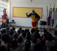 CONTAÇÃO DE HISTÓRIA NA UMEI MARIA DA GLÓRIA RAUTA - VILA VELHA