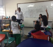 Sensibilização de Alunos e Capri de Professores da Escola Arthur Costa e Silva - Aparecida/NTV