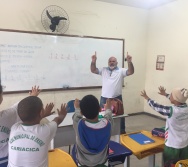Sensibilização de Alunos e Capri de Professores da Escola Arthur Costa e Silva - Aparecida/NTV