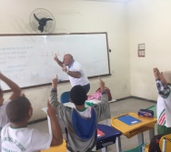 Sensibilização de Alunos e Capri de Professores da Escola Arthur Costa e Silva - Aparecida/NTV