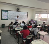 Sensibilização de Alunos e Capri de Professores da Escola Arthur Costa e Silva - Aparecida/NTV