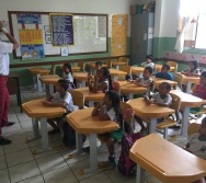 Sensibilização de Alunos e Capri de Professores da Escola Antônio Coutinho/ Retiro Saudoso NTV