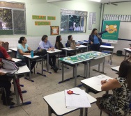 Sensibilização e Capri de Professores da Escola GENERAL TIBÚRCIO/PORTO DE SANTANA-NTV MATUTINO