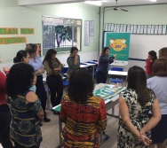 Sensibilização e Capri de Professores da Escola GENERAL TIBÚRCIO/PORTO DE SANTANA-NTV MATUTINO