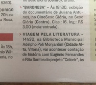 VIAGEM PELA LITERATURA - PMV - BIBLIOTECA ADELPHO MONJARDIM - AÇÃO NTV