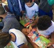 DIA NTV - ESCOLA GENERAL TIBÚRCIO - PORTO DE SANTANA - LANÇAMENTO DO LIVRO NTV