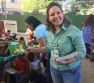 DIA NTV - ESCOLA GENERAL TIBÚRCIO - PORTO DE SANTANA - LANÇAMENTO DO LIVRO NTV