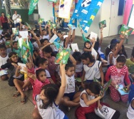 DIA NTV - ESCOLA GENERAL TIBÚRCIO - PORTO DE SANTANA - LANÇAMENTO DO LIVRO NTV