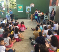 DIA NTV - ESCOLA GENERAL TIBÚRCIO - PORTO DE SANTANA - LANÇAMENTO DO LIVRO NTV