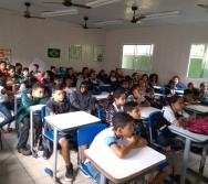 DIA NTV - ESCOLA GENERAL TIBÚRCIO - PORTO DE SANTANA - PROJETO MACRO MEIO AMBIENTE