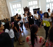 Oficina a magia do era uma vez - biblioteca Adelpho Monjardim