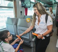 NA TRILHA DOS VALORES - AULA DE CAMPO - TREM