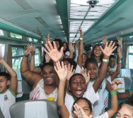 NA TRILHA DOS VALORES - AULA DE CAMPO - TREM