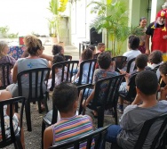 DIA INTERNACIONAL DO CONTADOR DE HISTÓRIA - COMEMORAMOS NA BIBLIOTECA ADELPHO MONJARDIM
