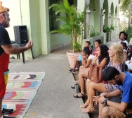 DIA INTERNACIONAL DO CONTADOR DE HISTÓRIA - COMEMORAMOS NA BIBLIOTECA ADELPHO MONJARDIM