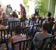 DIA INTERNACIONAL DO CONTADOR DE HISTÓRIA - COMEMORAMOS NA BIBLIOTECA ADELPHO MONJARDIM