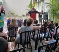 DIA INTERNACIONAL DO CONTADOR DE HISTÓRIA - COMEMORAMOS NA BIBLIOTECA ADELPHO MONJARDIM