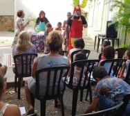 DIA INTERNACIONAL DO CONTADOR DE HISTÓRIA - COMEMORAMOS NA BIBLIOTECA ADELPHO MONJARDIM