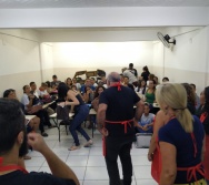 OFICINA DE CONTAÇÃO DE HISTÓRIA - NA SEMANA DO PEDAGOGO - FABRA