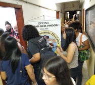 OFICINA DE CONTAÇÃO DE HISTÓRIA - NA SEMANA DO PEDAGOGO - FABRA