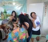 SEGUNDA AULA DO CURSO CONTANDO HISTÓRIAS COLORINDO VIDAS - TURMA 5/2019.