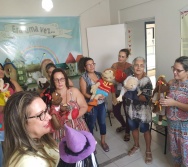 SEGUNDA AULA DO CURSO CONTANDO HISTÓRIAS COLORINDO VIDAS - TURMA 5/2019.