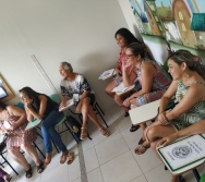 SEGUNDA AULA DO CURSO CONTANDO HISTÓRIAS COLORINDO VIDAS - TURMA 5/2019.