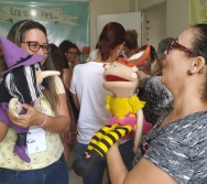 SEGUNDA AULA DO CURSO CONTANDO HISTÓRIAS COLORINDO VIDAS - TURMA 5/2019.