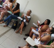 SEGUNDA AULA DO CURSO CONTANDO HISTÓRIAS COLORINDO VIDAS - TURMA 5/2019.