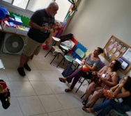 SEGUNDA AULA DO CURSO CONTANDO HISTÓRIAS COLORINDO VIDAS - TURMA 5/2019.