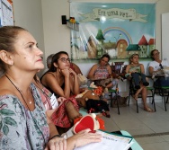 SEGUNDA AULA DO CURSO CONTANDO HISTÓRIAS COLORINDO VIDAS - TURMA 5/2019.