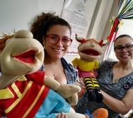 SEGUNDA AULA DO CURSO CONTANDO HISTÓRIAS COLORINDO VIDAS - TURMA 5/2019.