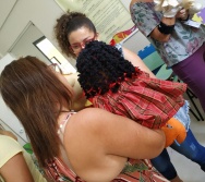 SEGUNDA AULA DO CURSO CONTANDO HISTÓRIAS COLORINDO VIDAS - TURMA 5/2019.