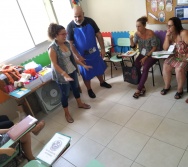 SEGUNDA AULA DO CURSO CONTANDO HISTÓRIAS COLORINDO VIDAS - TURMA 5/2019.