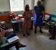 SEGUNDA AULA DO CURSO CONTANDO HISTÓRIAS COLORINDO VIDAS - TURMA 5/2019.