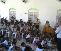 FECHAMENTO DO PROJETO CUIDA DE MIM - EMEF ANTÔNIO V. REZENDE - VESP. 2ª PART.