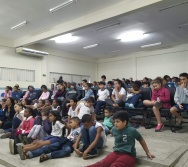 CONTAÇÃO DE HISTÓRIA NA EMEF JORGE AMADO - ESCOLA PARCERIA - ABERTURA DO PROJETO DE LITERATURA