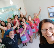 FORMATURA DA TURMA DE JUNHO - CONTANDO HISTÓRIAS COLORINDO VIDAS - I