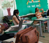 NTV - ATIVIDADE PONTUAL - ESCOLA ENÉAS FERREIRA - TIMBUÍ - ENCONTRO PEDAGÓGICO COM PROFESSORES