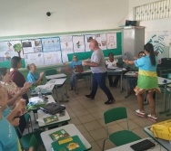 NTV - ATIVIDADE PONTUAL - ESCOLA ENÉAS FERREIRA - TIMBUÍ - ENCONTRO PEDAGÓGICO COM PROFESSORES