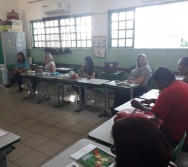 NTV - ATIVIDADE PONTUAL - ESCOLA ENÉAS FERREIRA - TIMBUÍ - ENCONTRO PEDAGÓGICO COM PROFESSORES