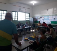 NTV - ATIVIDADE PONTUAL - ESCOLA ENÉAS FERREIRA - TIMBUÍ - ENCONTRO PEDAGÓGICO COM PROFESSORES