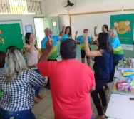 NTV - ATIVIDADE PONTUAL - ESCOLA ENÉAS FERREIRA - TIMBUÍ - ENCONTRO PEDAGÓGICO COM PROFESSORES